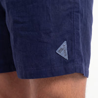 Short Elástico com Linho