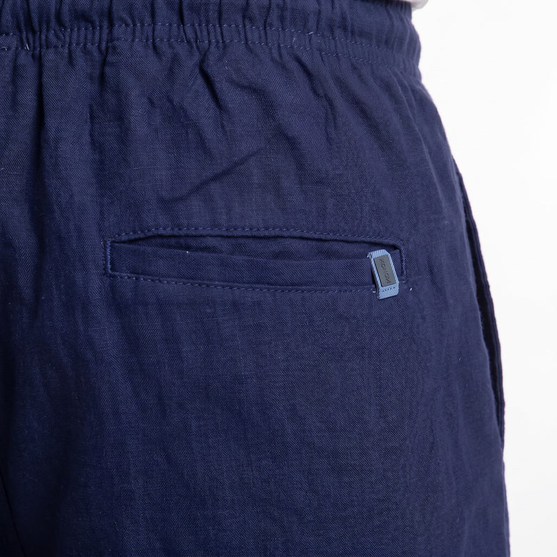 Short Elástico com Linho