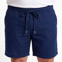 Short Casual de Linho com Elástico My Size