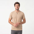 Camiseta Gola Esportiva com Zíper