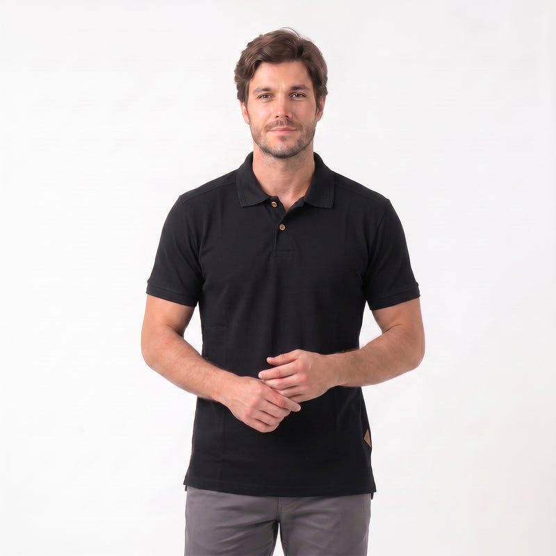 Polo Casual Masculina Patô Inclinado