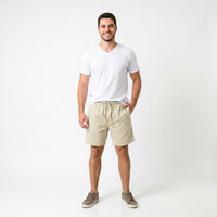 Short Elástico Mescla Microfibra