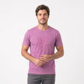 Camiseta Masculina Silk KNK Lilás