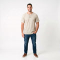 Bata Masculina com 6 Ilhós