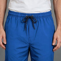 Short Elástico Mescla Microfibra – Azul Royal