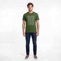 Camiseta Casual de Malha KNK