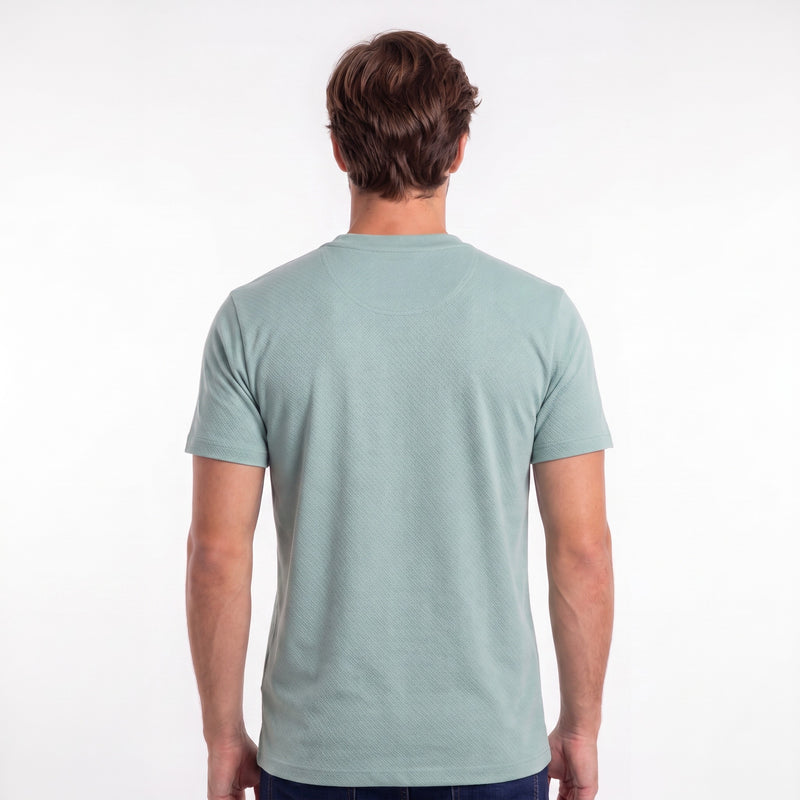 Camiseta Gola Portuguesa 2 Botões Tricot