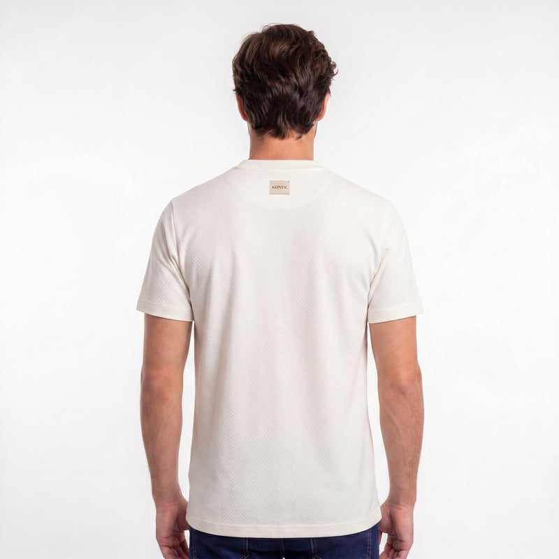 Camiseta Gola Portuguesa 2 Botões Tricot