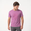 Camiseta Masculina Silk KNK Lilás