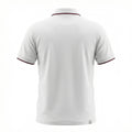 Camisa Polo Casual com Zíper