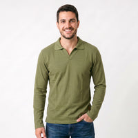 Camiseta Manga Longa Gola Patô Transpassado