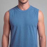 Machão Casual de Malha – Azul Claro