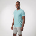 Camiseta Casual Texturizada com Linho