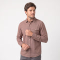 Camisa Social Manga Longa Flanelada