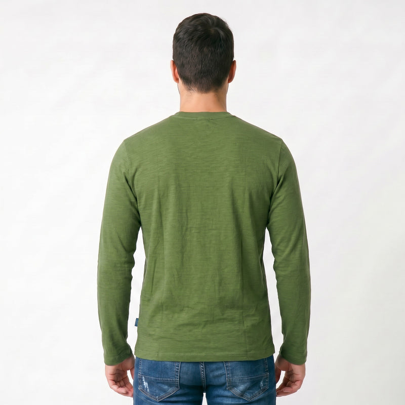 Camiseta Manga Longa Gola Patô Alongado