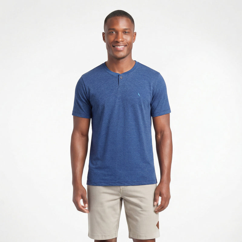 Camisa Gola Patô com Botão KNK