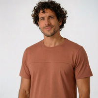 Camisa Casual com Recorte