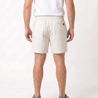 Short Elástico com Linho – Cru