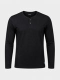 Camisa Gola Portuguesa 2 Botões Manga Longa