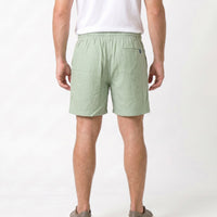 Short Elástico com Linho