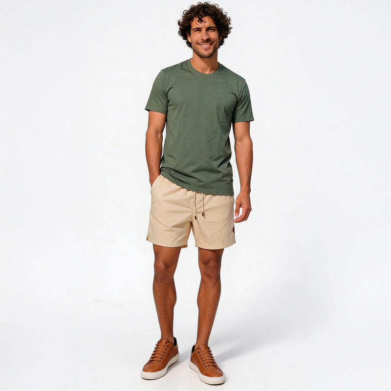 Camiseta Casual Malha Pima KNK