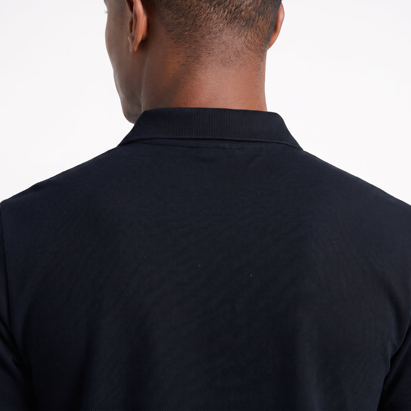 Polo Básica com Bolso – Preto