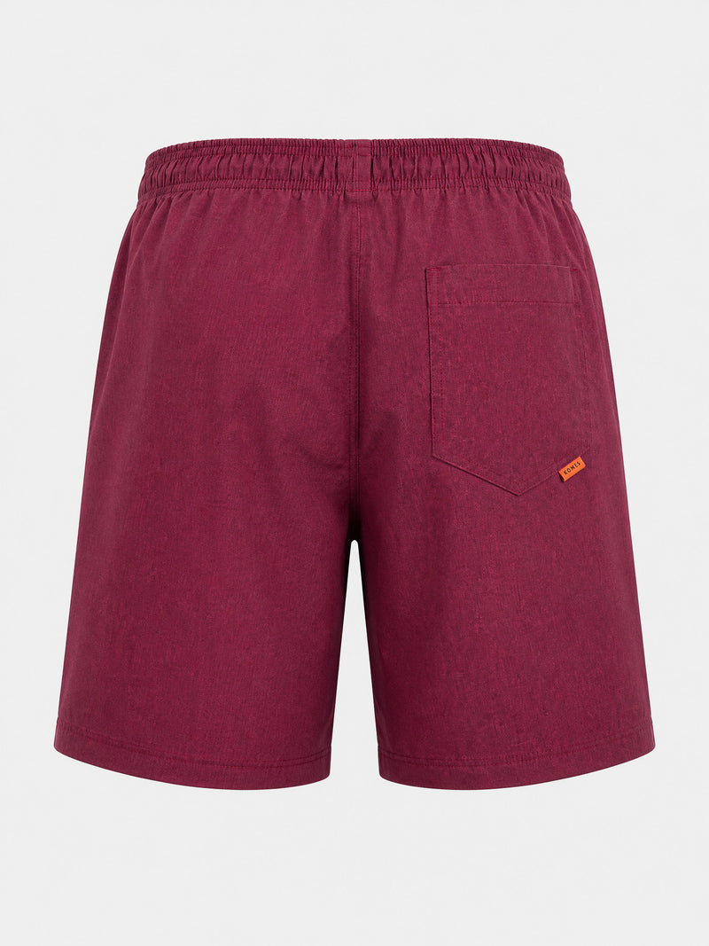 Short Elástico Mescla Microfibra
