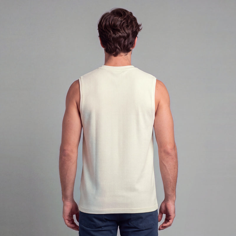 Machão Casual de Malha – Bege