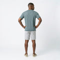Camiseta Masculina Texturizada com Zíper