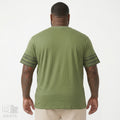 Camiseta Casual com Recorte e Lapela - My Size