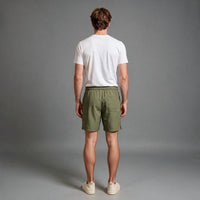 Short Elástico Mescla Microfibra – Verde