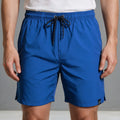Short Elástico Mescla Microfibra – Azul Royal