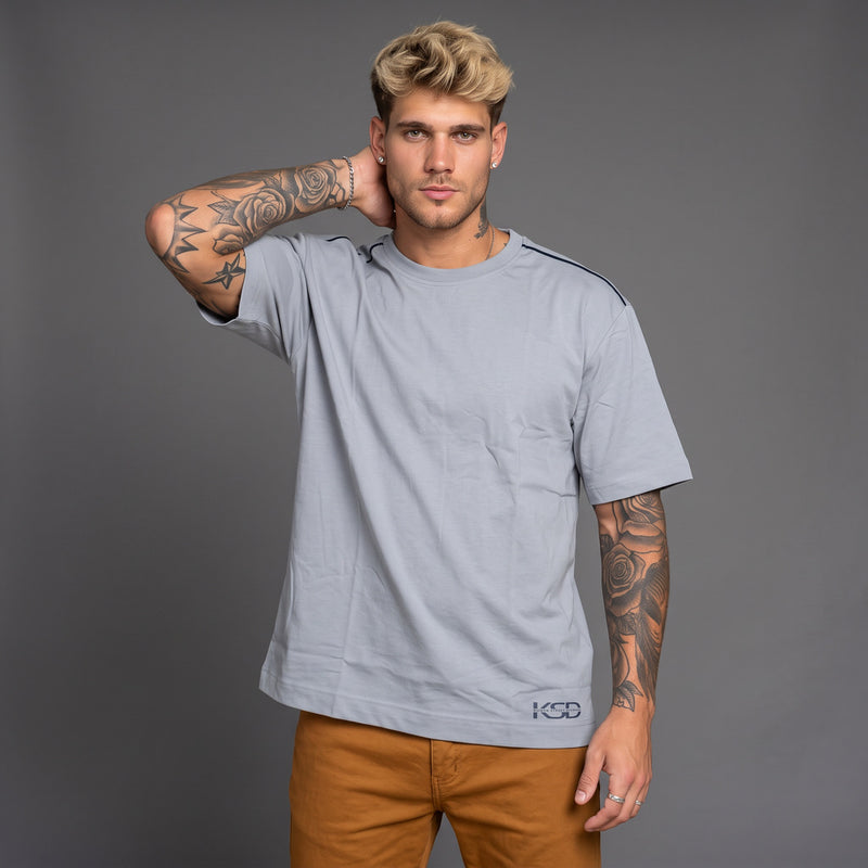 Camiseta KSD - Konyk Street Division – Cinza Claro