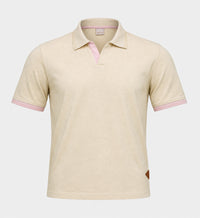 Polo sem Botões Piquet Linen Textilfio