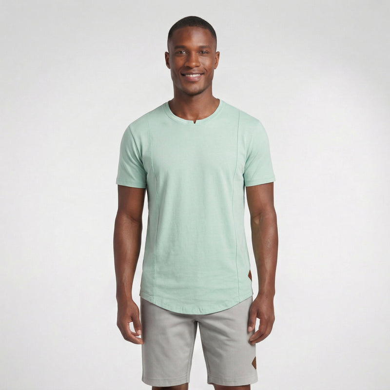 Camiseta Casual Gola Pocadinho