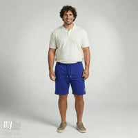 Bermuda Masculina Elástico Lisa - My Size