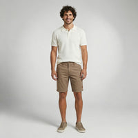 Bermuda Cós Casual KNK – Caramelo