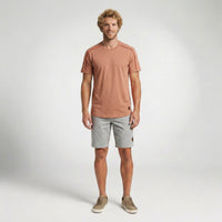 Camiseta Casual com Recortes nos Ombros