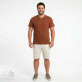 Camiseta Gola V Transpassada - My Size