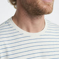 Camiseta Linho Casual Listrada