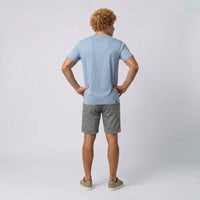 Camiseta Casual Costela-de-Adão