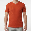 Camiseta Gola V Transpassada