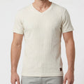 Camiseta Gola V Transpassada