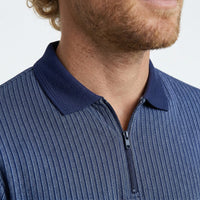Polo Masculina com Zíper KNK