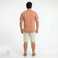 Camiseta Casual com Recortes nos Ombros - My Size