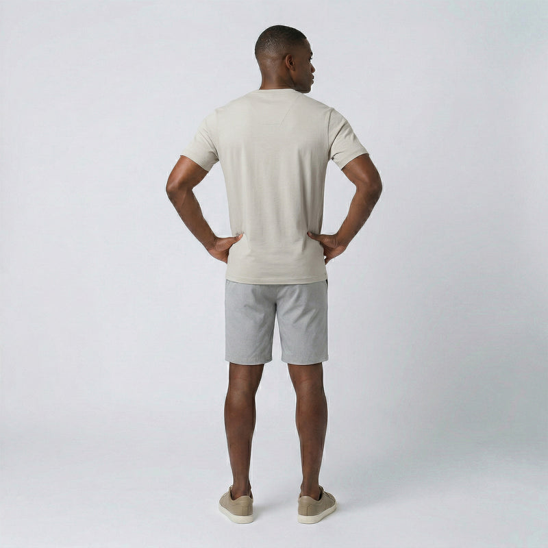 Bata Casual de Algodão com 6 Ilhós