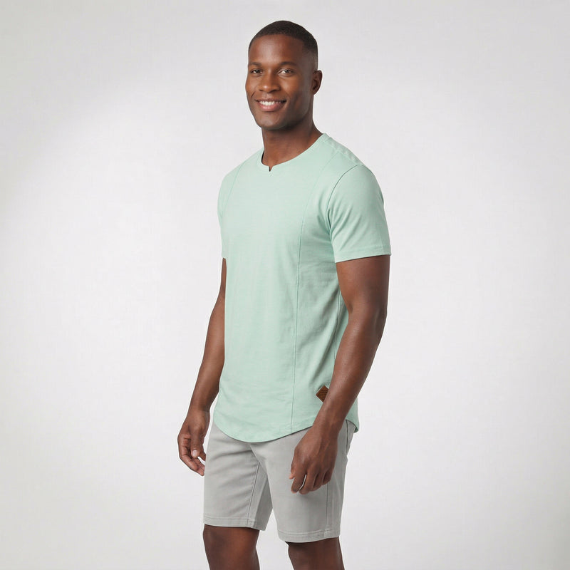 Camiseta Casual Gola Pocadinho