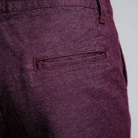 Bermuda Cós KNK My Size – Vinho