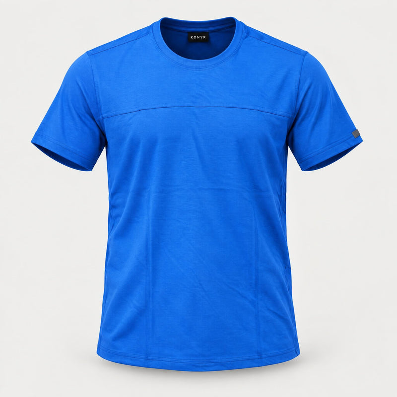 Camiseta de Malha com Recorte Frontal - My Size