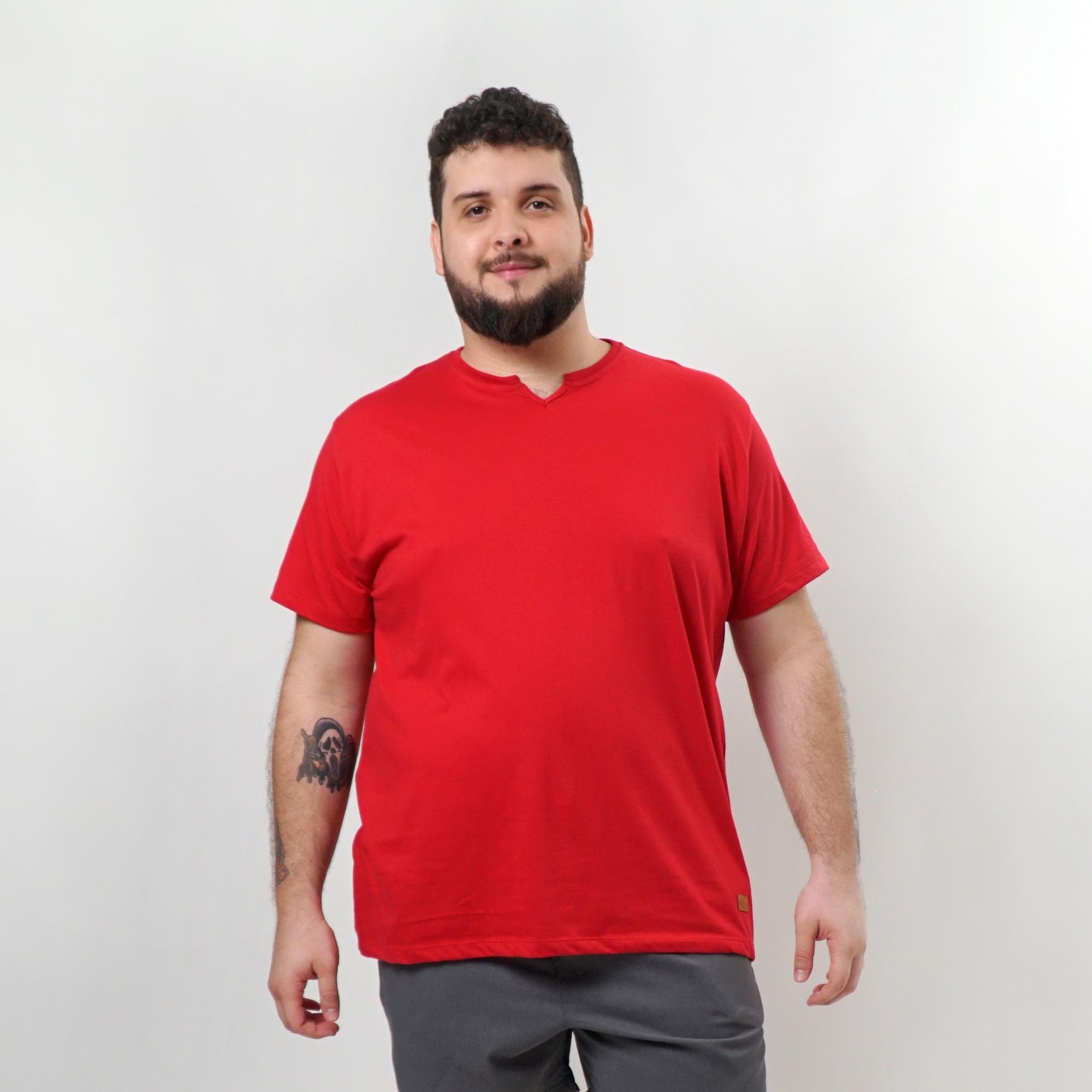 Camiseta com Gola Gota My Size - Konyk